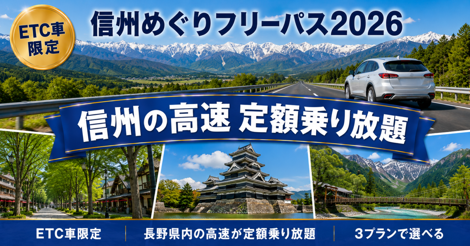 信州めぐりフリーパス2026