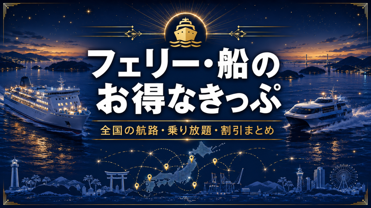 フェリー・船の料金と割引