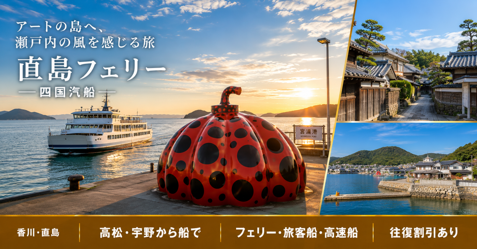 宇野 から 直島