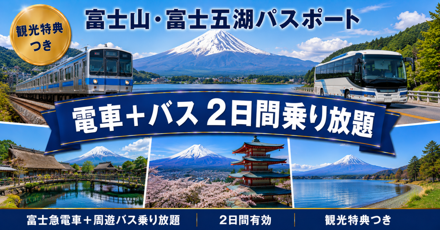 富士山・富士五湖パスポート