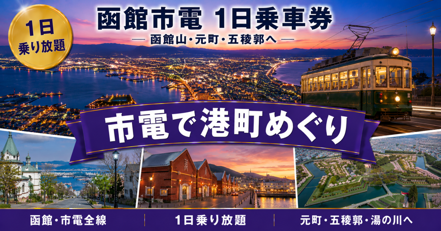 函館市電1日乗車券